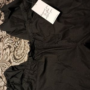 NWT, size XL Vanilla Sky Parachute Pants.  Black.